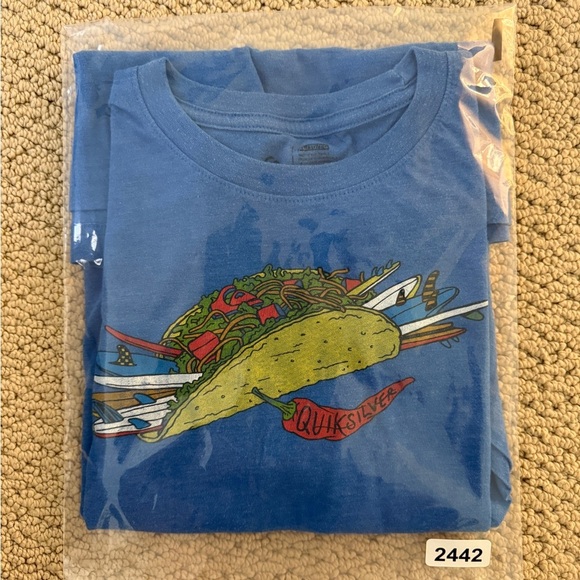 Quiksilver Taco Surfboards Tee Shirt Men XL - Picture 3 of 6
